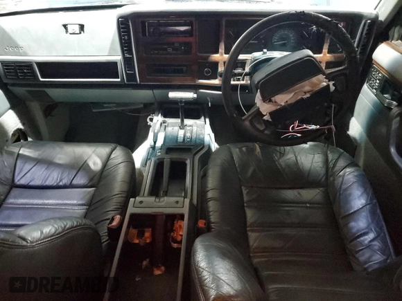 1995 Jeep Cherokee z VIN 1J4FN78S7SL537213, wystawiony jako Copart lot #58700105 z przebiegiem 261 606 mil mil oraz Szkoda całkowita • Salvage title. Historia ofert i sprzedaży dostępna na DreamBid. Obrazek 8.