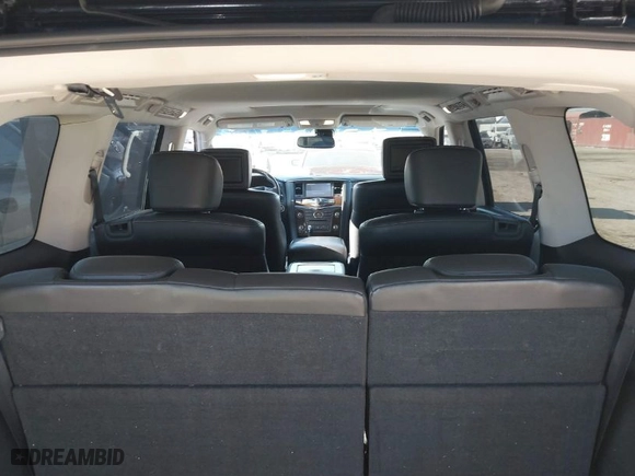 2015 Infiniti QX80 with VIN JN8AZ2NF2F9573123, listed as a IAAI auction lot 41259076 with 193097 miles. Bid and sale history available at carsss.com. Image 8.