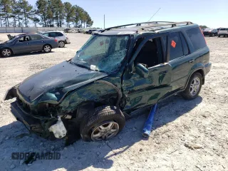 2000 Honda CR-V SE with VIN JHLRD1875YS009671, listed as a Copart auction lot 50091845 with 267,714 mi miles and Salvage Title. Bid and sale history available at carsss.com. Image 1.
