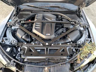 2025 BMW M4 Competition xDrive with VIN WBS33HK02SCS52584, listed as a Copart auction lot 84118774 with 3,533 mi miles and Salvage Title. Bid and sale history available at carsss.com. Image 13.