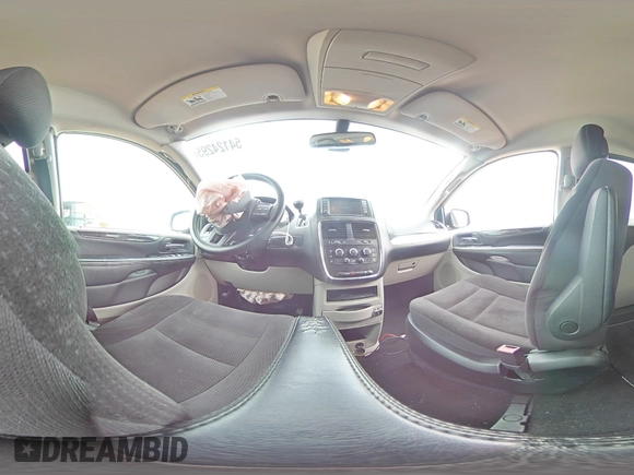 2019 Dodge Grand Caravan SE with VIN 2C4RDGBGXKR642247, listed as a Copart auction lot 54124295 with 153,163 mi miles and Salvage Title. Bid and sale history available at DreamBid. Image 15.