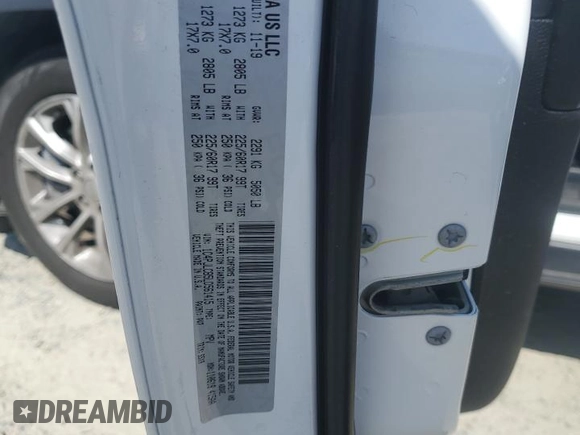 2020 Jeep Cherokee Latitude with VIN 1C4PJLCB5LD561415, listed as a Copart auction lot 61106095 with 120,107 mi miles and Salvage title. Bid and sale history available at DreamBid. Image 13.