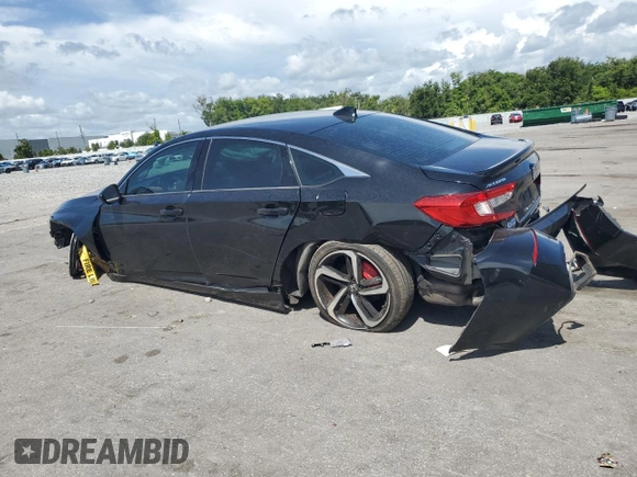2019 Honda Accord Sport with VIN 1HGCV1F38KA090650, listed as a Copart auction lot 63374355 with 113,259 mi miles and Non repairable. Bid and sale history available at DreamBid. Image 2.