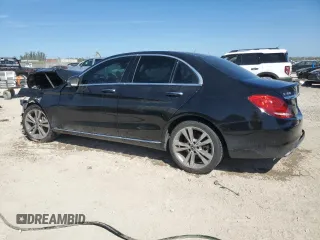 2018 Mercedes-Benz C with VIN 55SWF4JB1JU262627, listed as a Copart auction lot 48137995 with 55,088 mi miles and Non Repairable. Bid and sale history available at carsss.com. Image 2.