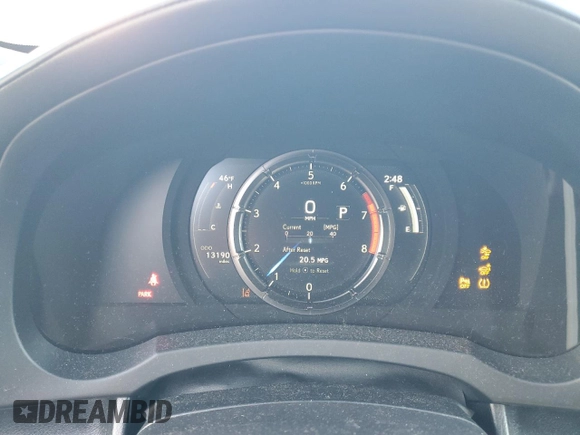 2023 Lexus IS 350 F Sport with VIN JTHGZ1E25P5031776, listed as a Copart auction lot 45744285 with 13,190 mi miles and Salvage title. Bid and sale history available at DreamBid. Image 9.