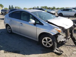 2013 Toyota Prius One with VIN JTDKN3DU7D5653250, listed as a Copart auction lot 50596745 with 157,059 mi miles and Salvage Title. Bid and sale history available at carsss.com. Image 4.