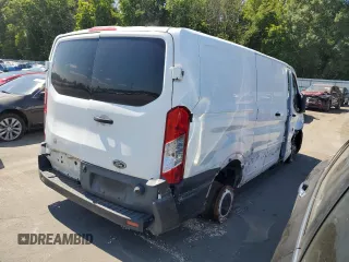 2019 Ford Transit with VIN 1FTYR1ZM5KKA91942, listed as a Copart auction lot 64148395 with 106,099 mi miles and Salvage title. Bid and sale history available at DreamBid. Image 3.