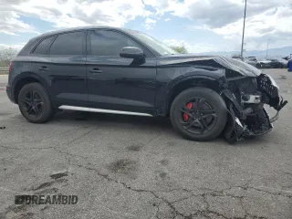2018 Audi Q5 Premium with VIN WA1ANAFY9J2105578, listed as a Copart auction lot 55483725 with 82,141 mi miles and Salvage title. Bid and sale history available at DreamBid. Image 4.
