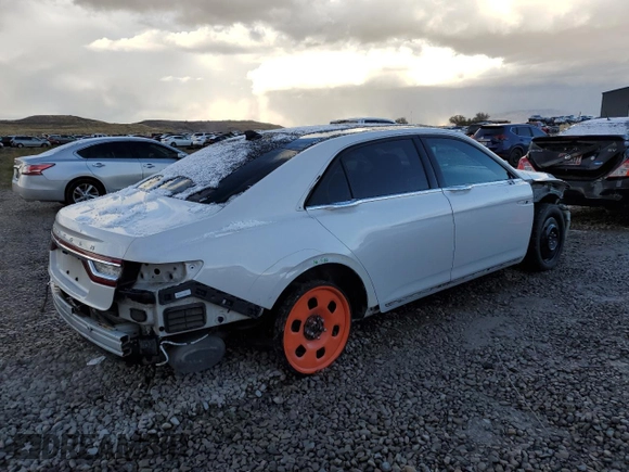 2018 Lincoln Continental Reserve with VIN 1LN6L9NC1J5617903, listed as a Copart auction lot 79008344 with 102,060 mi miles and Salvage Title. Bid and sale history available at carsss.com. Image 3.