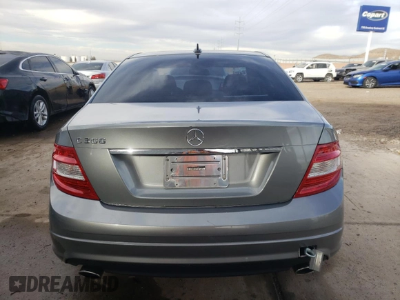 2010 Mercedes-Benz C-Class C 300 Sport with VIN WDDGF5EB7AF472124, listed as a Copart auction lot 54729734 with 51,054 mi miles and Salvage Title. Bid and sale history available at carsss.com. Image 6.