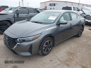 2024 Nissan Sentra SV with VIN 3N1AB8CV5RY324166, listed as a IAAI auction lot 41794059 with 11,465 mi miles and . Bid and sale history available at DreamBid. Image 2.