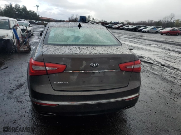 2014 Kia Cadenza Premium with VIN KNALN4D72E5148932, listed as a Copart auction lot 52035005 with 161,652 mi miles and Clean Title. Bid and sale history available at carsss.com. Image 6.