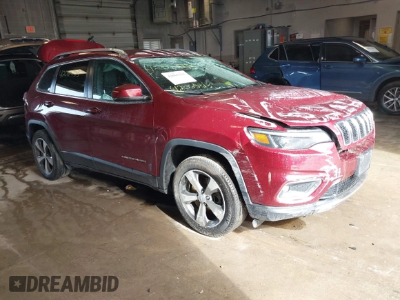 2020 Jeep Cherokee Limited z VIN 1C4PJLDB9LD652749, wystawiony jako IAAI lot #42065313 z przebiegiem 115 886 mil mil oraz . Historia ofert i sprzedaży dostępna na DreamBid. Obrazek 1.