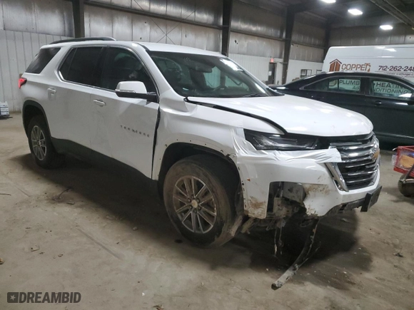 2023 Chevrolet Traverse LT Leather with VIN 1GNEVHKW0PJ233704, listed as a Copart auction lot 51172245 with 45,141 mi miles and Salvage Title. Bid and sale history available at carsss.com. Image 4.