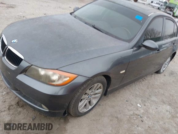 2006 BMW 3 Series 325i with VIN WBAVB13596PT23263, listed as a IAAI auction lot 42021124 with 84,694 mi miles. Bid and sale history available at carsss.com. Image 2.
