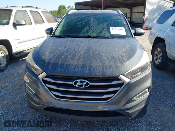 2017 Hyundai Tucson SE with VIN KM8J33A48HU413430, listed as a IAAI auction lot 41993667 with 150,736 mi miles and . Bid and sale history available at DreamBid. Image 6.