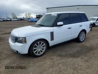 2011 Land Rover Range Rover SC Autobiography with VIN SALMP1E43BA350615, listed as a Copart auction lot 55450564 with 105,266 mi miles and Salvage title. Bid and sale history available at DreamBid. Image 1.