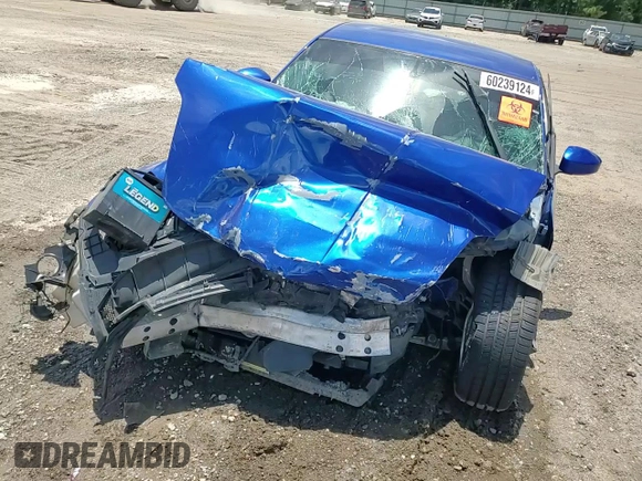 2005 Nissan 350Z Touring with VIN JN1AZ34E45M651037, listed as a Copart auction lot 60239124 with Not Provided miles and Salvage Title. Bid and sale history available at carsss.com. Image 10.
