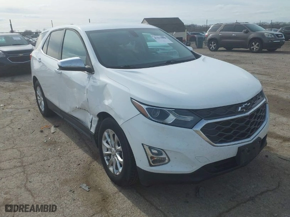 2019 Chevrolet Equinox LT with VIN 2GNAXKEV9K6159732, listed as a IAAI auction lot 41431882 with 84,617 mi miles. Bid and sale history available at carsss.com. Image 1.