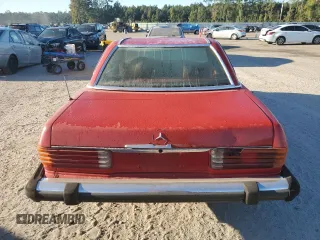 1979 Mercedes-Benz SL with VIN 10704412056368, listed as a Copart auction lot 76624824 with 51,488 mi miles and Clean title. Bid and sale history available at DreamBid. Image 6.