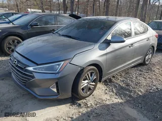 2019 Hyundai Elantra SEL with VIN KMHD84LF2KU823697, listed as a IAAI auction lot 41703684 with 94,852 mi miles. Bid and sale history available at carsss.com. Image 19.
