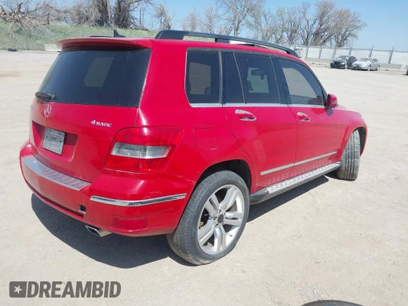 2010 Mercedes-Benz GLK GLK 350 with VIN WDCGG8HB5AF292042, listed as a IAAI auction lot 42049341 with 170,003 mi miles. Bid and sale history available at carsss.com. Image 4.