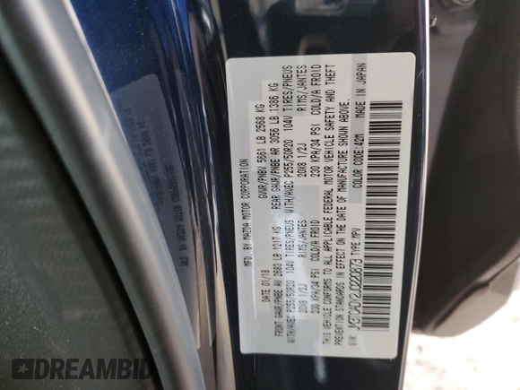 2018 Mazda CX-9 Grand Touring z VIN JM3TCADY2J0220873, wystawiony jako Copart lot #49264875 z przebiegiem Nie podano mil oraz Szkoda całkowita • Salvage title. Historia ofert i sprzedaży dostępna na DreamBid. Obrazek 12.