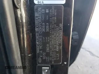 2012 Kia Forte EX with VIN KNAFU4A23C5602157, listed as a Copart auction lot 71222994 with 82,363 mi miles and Salvage Title. Bid and sale history available at carsss.com. Image 12.