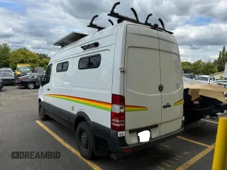 2016 Mercedes-Benz Sprinter Cargo with VIN WD3PE7DD6GP339069, listed as a Copart auction lot 46425895 with 53,121 mi miles and Salvage Title. Bid and sale history available at carsss.com. Image 3.