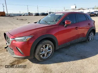 2021 Mazda CX-3 Sport with VIN JM1DKDB7XM1515455, listed as a Copart auction lot 48623195 with 68,602 mi miles and Salvage Title. Bid and sale history available at carsss.com. Image 1.