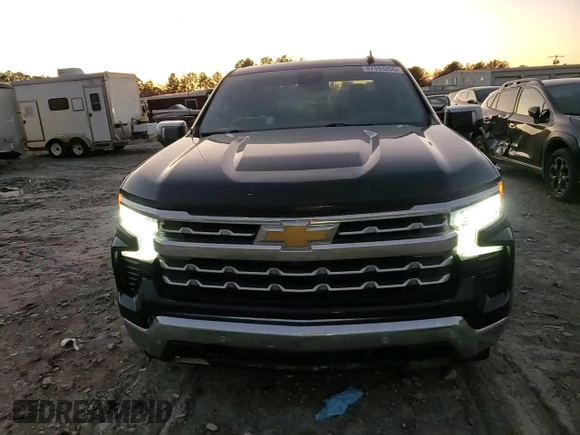 2023 Chevrolet Silverado 1500 LTZ with VIN 2GCUDGEDXP1141604, listed as a Copart auction lot 87593255 with 47,296 mi miles and Salvage Title. Bid and sale history available at carsss.com. Image 10.