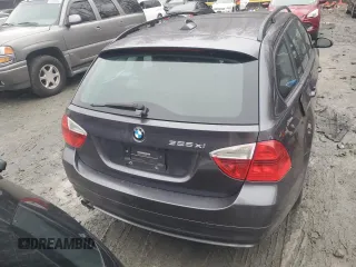 2007 BMW 3 Series 328xi with VIN WBAVT73517FZ36937, listed as a Copart auction lot 84458504 with 109,143 mi miles and Salvage title. Bid and sale history available at DreamBid. Image 6.