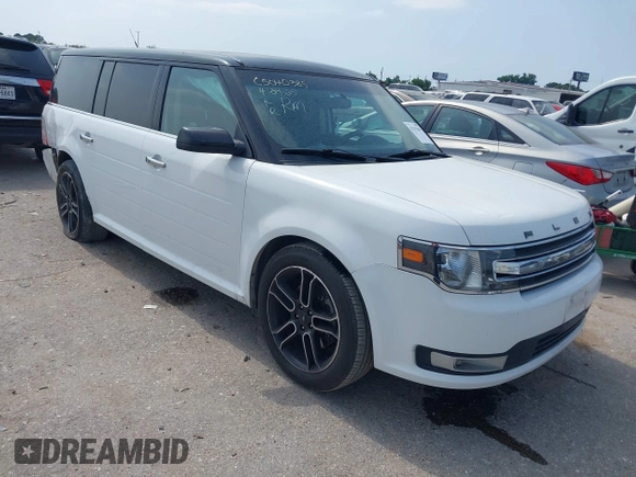 2015 Ford Flex SEL z VIN 2FMGK5C8XFBA18029, wystawiony jako IAAI lot #42333655 z przebiegiem 171 389 mil mil oraz . Historia ofert i sprzedaży dostępna na DreamBid. Obrazek 1.