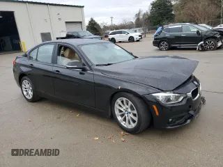 2018 BMW 3 Series 320i with VIN WBA8E1G51JNU90901, listed as a Copart auction lot 84017694 with Not Provided miles and Salvage Title. Bid and sale history available at carsss.com. Image 4.