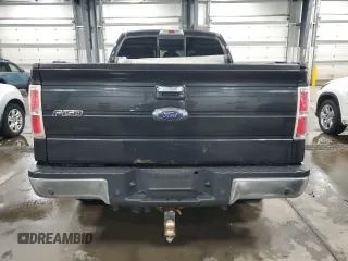 2012 Ford F-150 XL with VIN 1FTFW1ET8CFA13985, listed as a Copart auction lot 52502015 with 294,118 mi miles and Salvage Title. Bid and sale history available at DreamBid. Image 6.