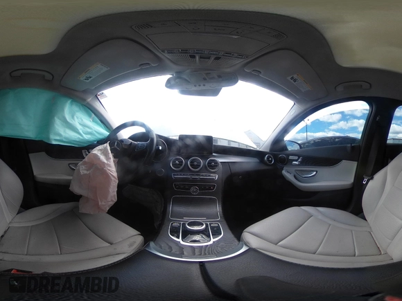 2017 Mercedes-Benz C 300 with VIN WDDWF4JB0HR221658, listed as a IAAI auction lot 40608119 with Not Provided miles and . Bid and sale history available at carsss.com. Image 17.