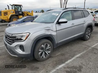 2024 Volkswagen Atlas SE z VIN 1V2DR2CA3RC519996, wystawiony jako Copart lot #42812855 z przebiegiem 20 949 mil mil oraz Szkoda całkowita • Salvage title. Historia ofert i sprzedaży dostępna na DreamBid. Obrazek 1.