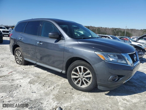 2013 Nissan Pathfinder SV with VIN 5N1AR2MN4DC673496, listed as a Copart auction lot 45106505 with 170,079 mi miles and Clean Title. Bid and sale history available at carsss.com. Image 4.