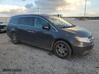 2013 Honda Odyssey EX-L with VIN 5FNRL5H61DB088519, listed as a Copart auction lot 46987625 with 190,882 mi miles and Salvage Title. Bid and sale history available at carsss.com. Image 4.