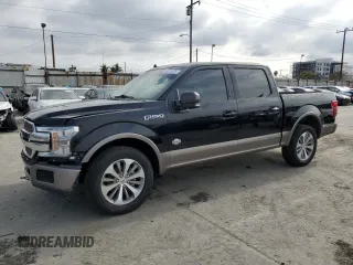 2020 Ford F-150 XL with VIN 1FTEW1C4XLFA74777, listed as a Copart auction lot 54531225 with 89,562 mi miles and Salvage Title. Bid and sale history available at carsss.com. Image 1.