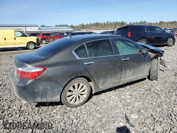 2014 Honda Accord Sedan EX-L with VIN 1HGCR2F85EA092155, listed as a Copart auction lot 49164215 with 0 mi miles and Salvage Title. Bid and sale history available at carsss.com. Image 3.