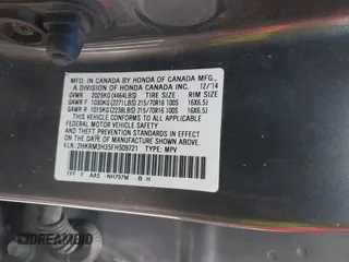 2015 Honda CR-V LX with VIN 2HKRM3H35FH509721, listed as a IAAI auction lot 42048149 with 262,759 mi miles and . Bid and sale history available at carsss.com. Image 9.