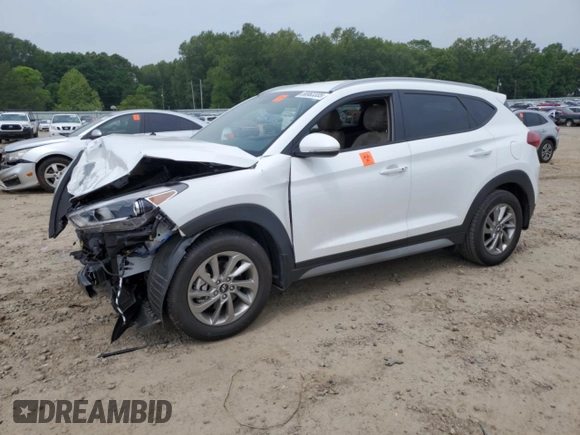 2018 Hyundai Tucson SEL Plus z VIN KM8J33A45JU603787, wystawiony jako Copart lot #56963335 z przebiegiem 32 466 mil mil oraz Szkoda całkowita • Salvage title. Historia ofert i sprzedaży dostępna na DreamBid. Obrazek 1.