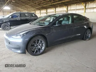 2023 Tesla Model 3 z VIN 5YJ3E1EA1PF710459, wystawiony jako Copart lot #48255545 z przebiegiem 64 228 mil mil oraz Szkoda całkowita • Salvage title. Historia ofert i sprzedaży dostępna na DreamBid. Obrazek 1.