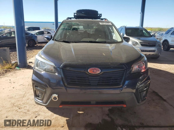 2019 Subaru Forester Sport with VIN JF2SKAPC4KH500550, listed as a Copart auction lot 50234435 with 101,487 mi miles and Salvage Title. Bid and sale history available at carsss.com. Image 5.