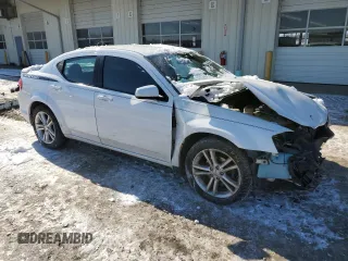 2012 Dodge Avenger SXT with VIN 1C3CDZCB4CN280391, listed as a Copart auction lot 44643215 with 97,541 mi miles and Salvage Title. Bid and sale history available at carsss.com. Image 4.