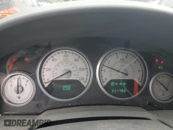 2010 Chrysler Town & Country Touring with VIN 2A4RR5D19AR170369, listed as a Copart auction lot 81196294 with 224,705 mi miles and Salvage Title. Bid and sale history available at DreamBid. Image 9.