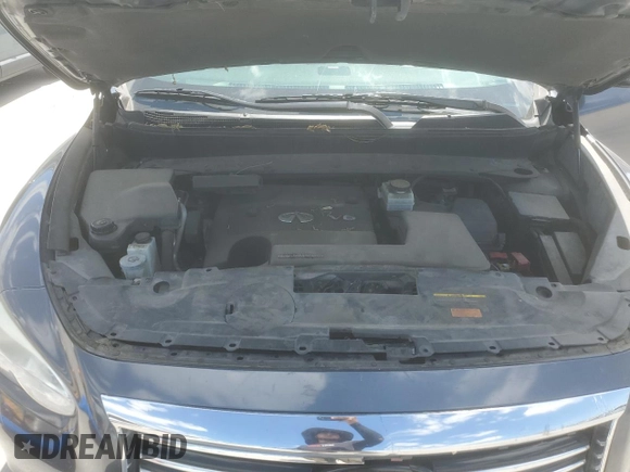 2014 Infiniti QX60 with VIN 5N1AL0MN2EC501751, listed as a Copart auction lot 53082725 with 134,076 mi miles and Salvage Title. Bid and sale history available at DreamBid. Image 13.