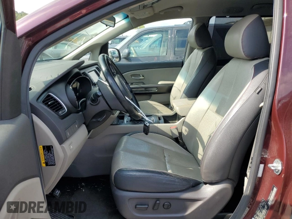2017 Kia Sedona LX with VIN KNDMB5C12H6246716, listed as a Copart auction lot 72737494 with 143,942 mi miles and Clean Title. Bid and sale history available at carsss.com. Image 7.