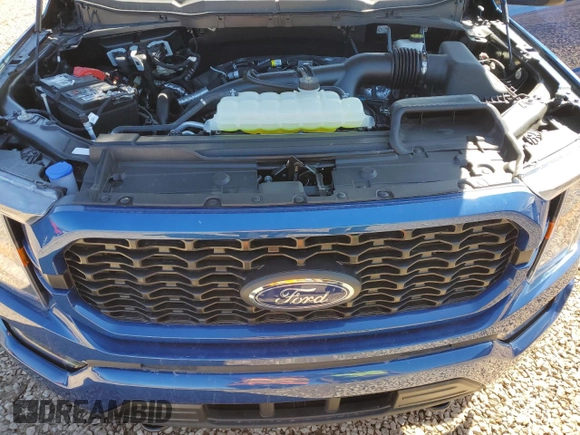 2023 Ford F-150 XL with VIN 1FTEW1EP4PKE26482, listed as a Copart auction lot 51095425 with 4,132 mi miles and Salvage Title. Bid and sale history available at carsss.com. Image 11.